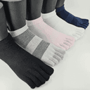 Five pair low-cut toe sock bundle - Variant