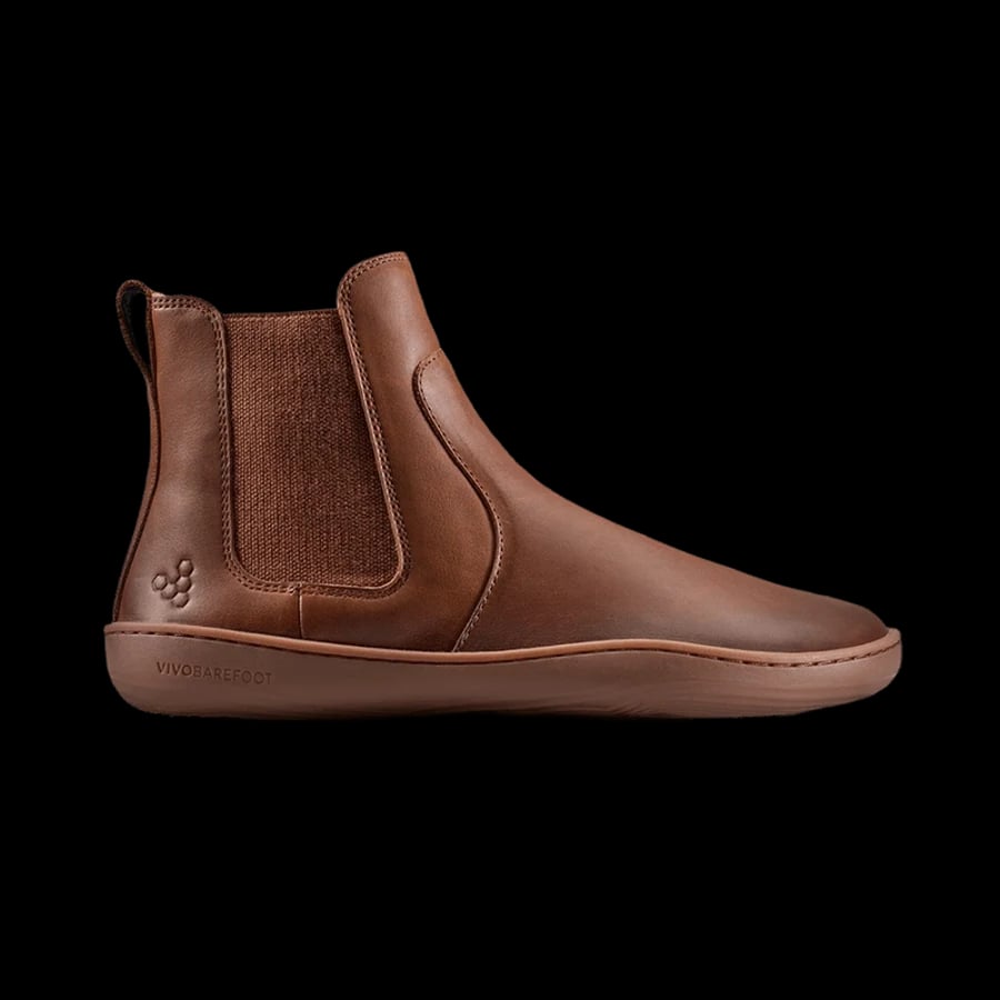 Sensus Chelsea Men's Dark Tan barefoot shoes