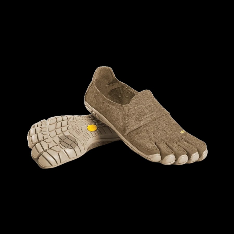 CVT-Hemp Men's Khaki barefoot shoes