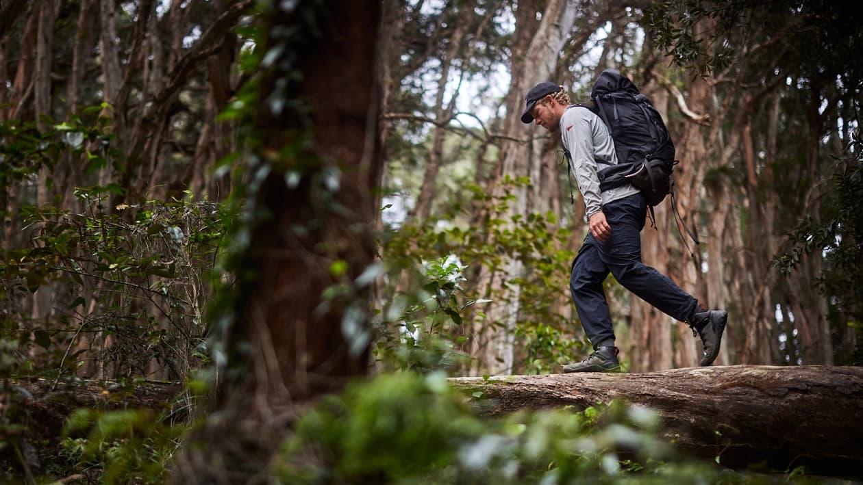 John John Florence hiking